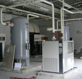 xây dựng và lắp đặt hệ thống máy nén khí hitachi-150kw